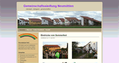 Desktop Screenshot of neumuehlen.org