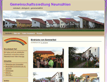Tablet Screenshot of neumuehlen.org